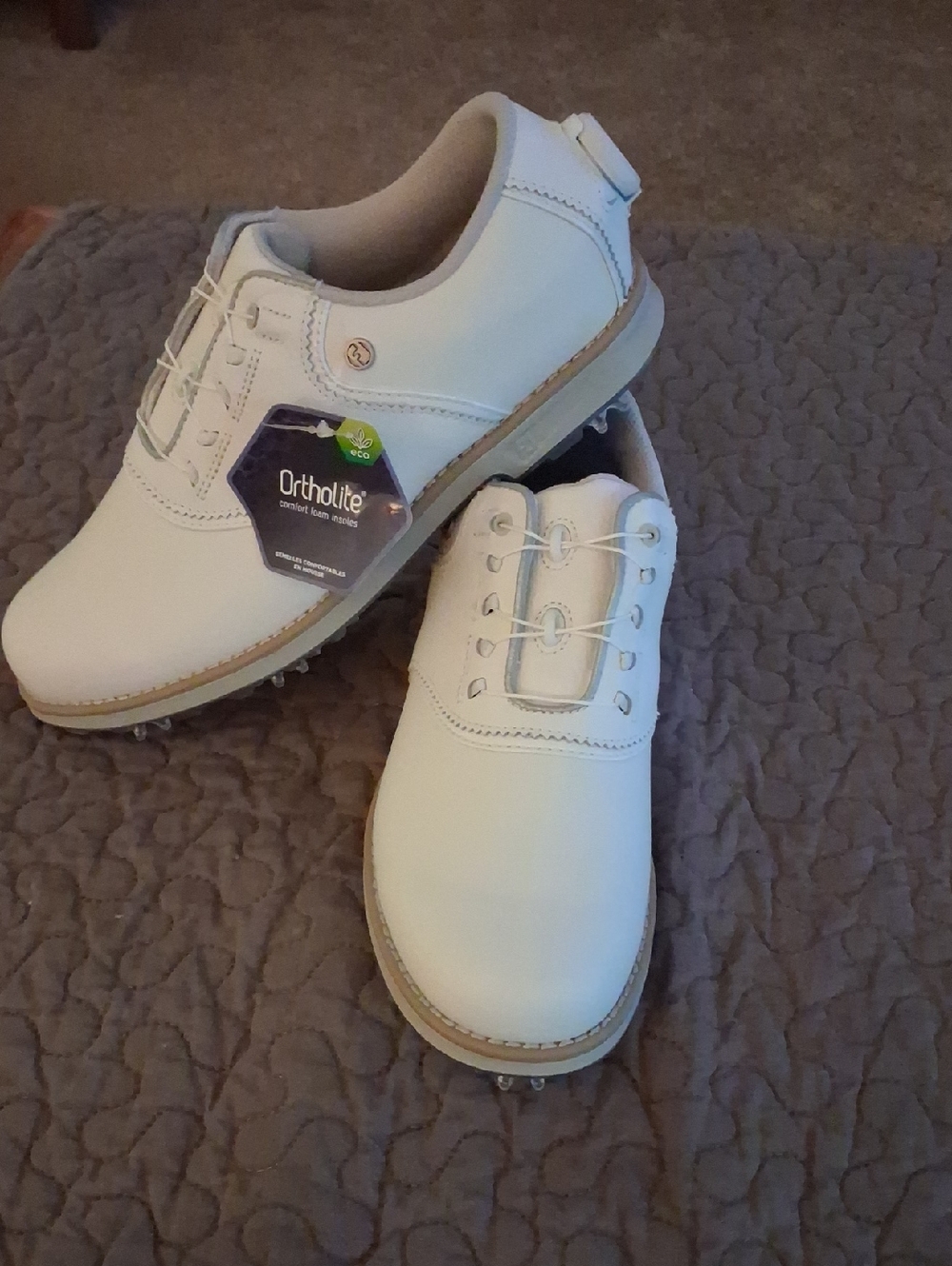 Foot Joy Women's White Ortholite  Golf Shoes Size 7M